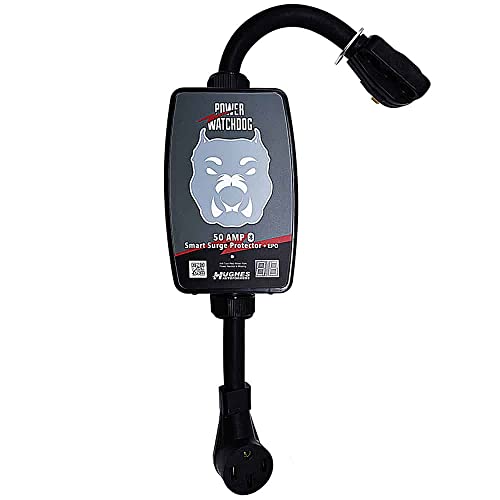 50 Amp Portable Bluetooth Surge Protector with Auto Shutoff
