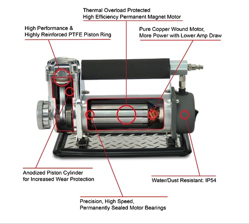 VIAIR 450P-RV Portable Air Compressor with RV Inflation Gun