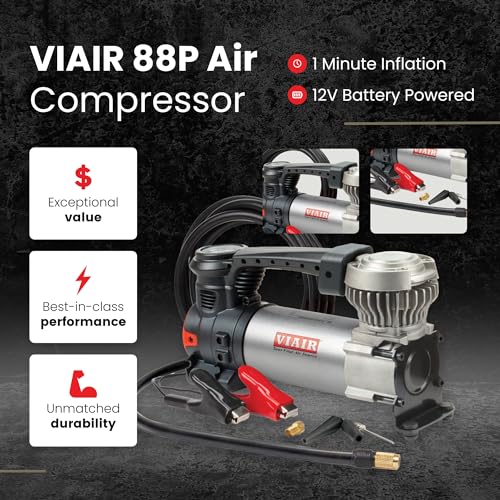 VIAIR 88P Portable RV Tire Inflator Air Compressor