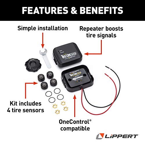 Lippert TPMS Tire Pressure & Temperature Monitoring System