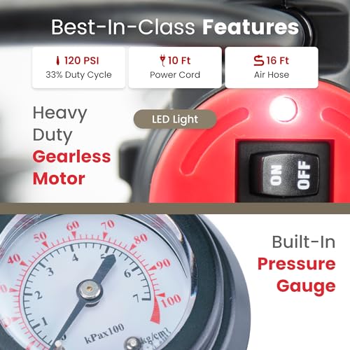 VIAIR 88P Portable RV Tire Inflator Air Compressor