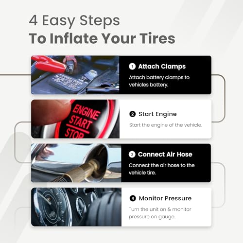 VIAIR 88P Portable RV Tire Inflator Air Compressor