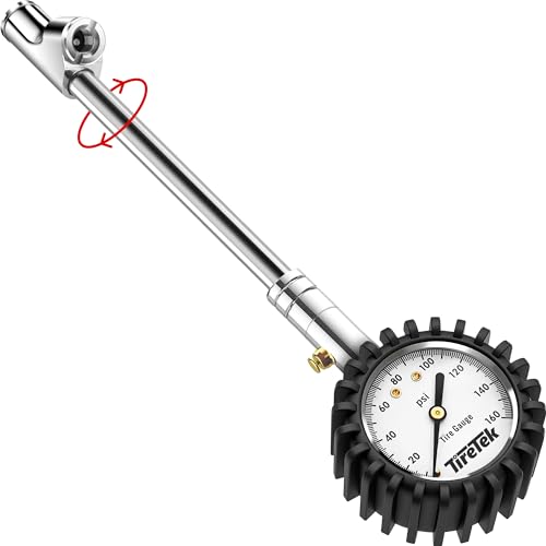 Heavy Duty Dual Head Tire Pressure Gauge RVs
