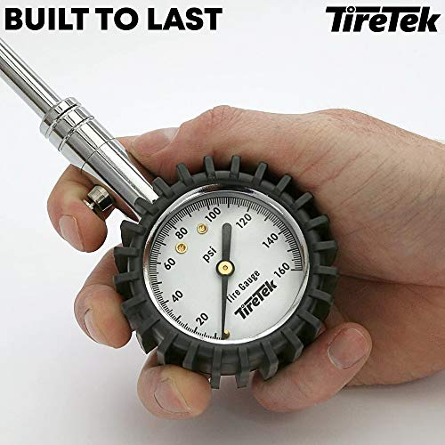 Heavy Duty Dual Head Tire Pressure Gauge RVs