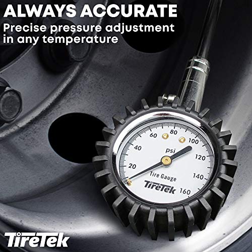 Heavy Duty Dual Head Tire Pressure Gauge RVs