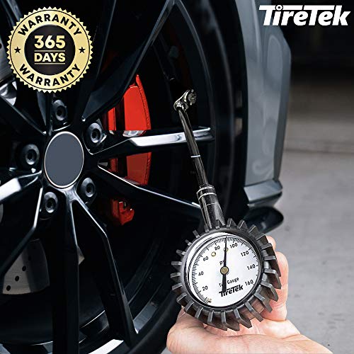 Heavy Duty Dual Head Tire Pressure Gauge RVs