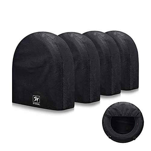 4 Pack Upgraded 5 Layer RV Tire Covers