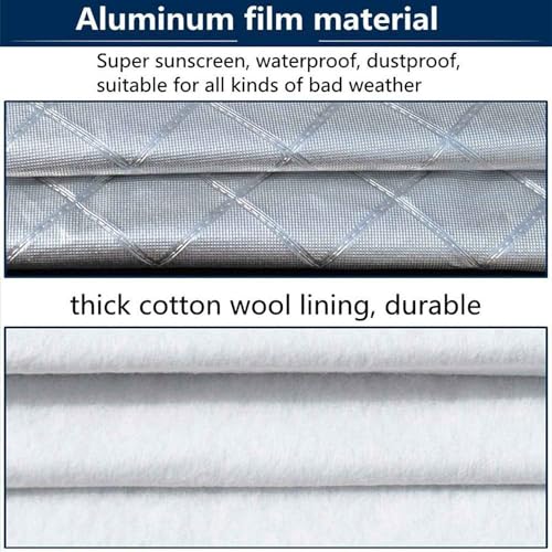 Waterproof UV-Resistant Tire Covers Set for Trailers, RVs