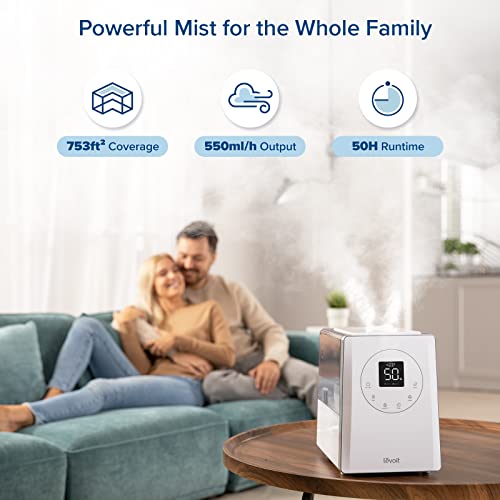 LEVOIT Smart Warm/Cool Mist Humidifier - Large Room