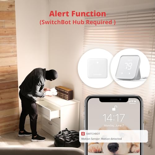 SwitchBot Motion Door Sensor: Wireless Home Security System