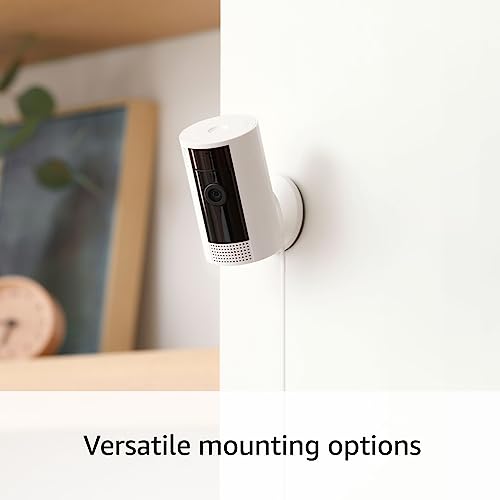 Ring Indoor Cam (2nd Gen) | 2023 Release | 1080p HD Video & Color Night Vision | White