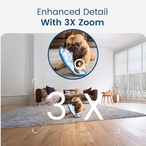 Indoor Security Camera with Night Vision and Alexa Integration