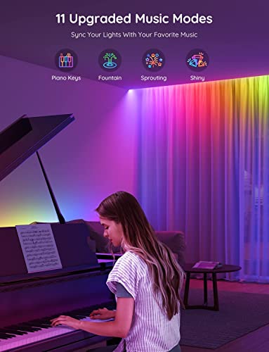 Govee 65.6ft Color Changing LED Strip Lights, App Control