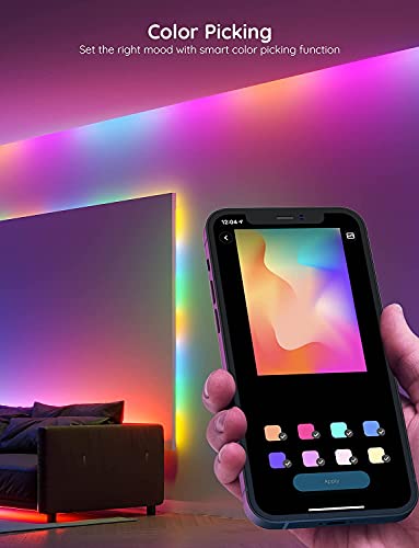 Govee 65.6ft Color Changing LED Strip Lights, App Control