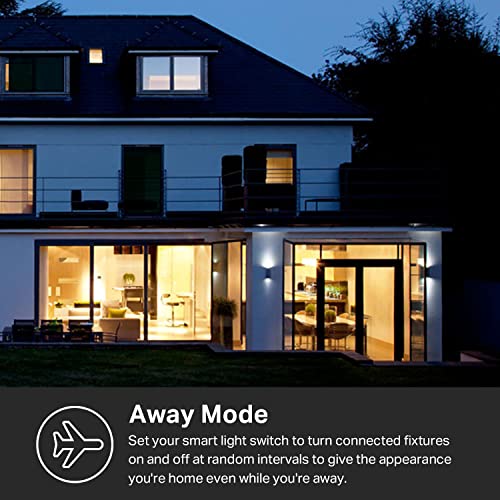 Apple HomeKit Smart Light Switch 3-Pack, Single Pole