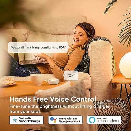 TREATLIFE Smart Dimmer Switch 4 Pack for Alexa
