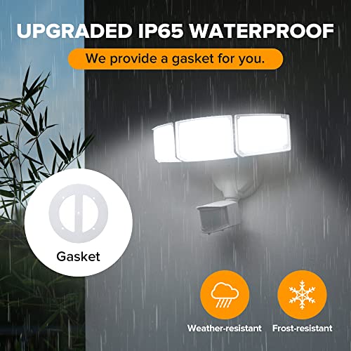 LUTEC 72W LED Security Lights Motion Sensor Outdoor