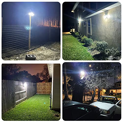 Mokot Solar Outdoor Motion Sensor Lights, 4 Pack