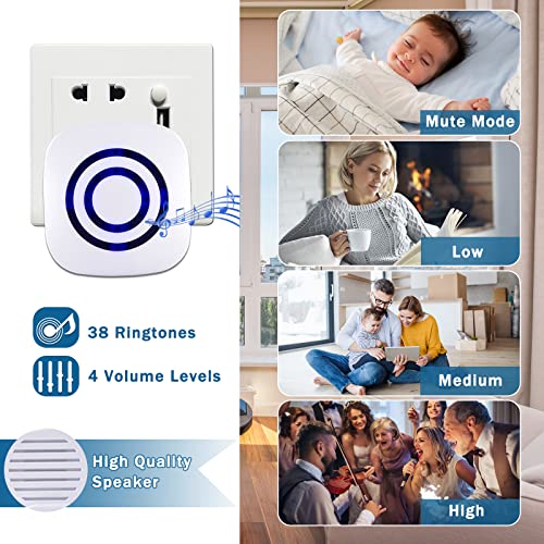 Wireless Driveway Alarm with Motion Sensor and Receiver