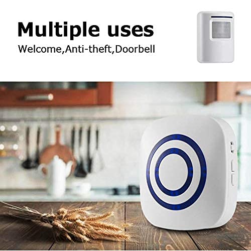 Wireless Driveway Alarm with Motion Sensor and Receiver