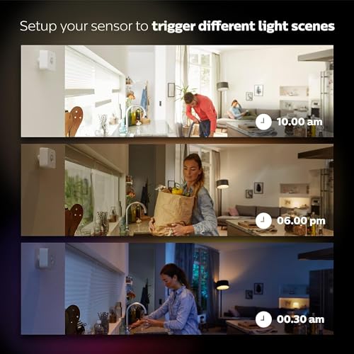 Philips Hue Motion Sensor - Works with Hue Smart Lights