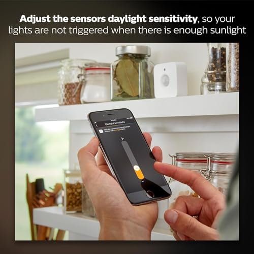 Philips Hue Motion Sensor - Works with Hue Smart Lights