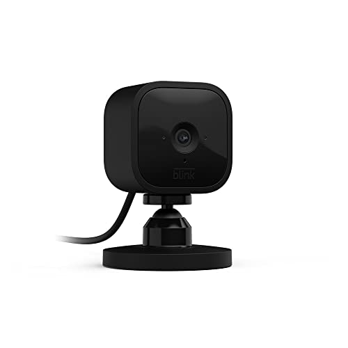 Blink Mini Smart Security Camera with Night Vision, Alexa Integration