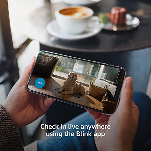 Blink Mini Smart Security Camera with Night Vision, Alexa Integration