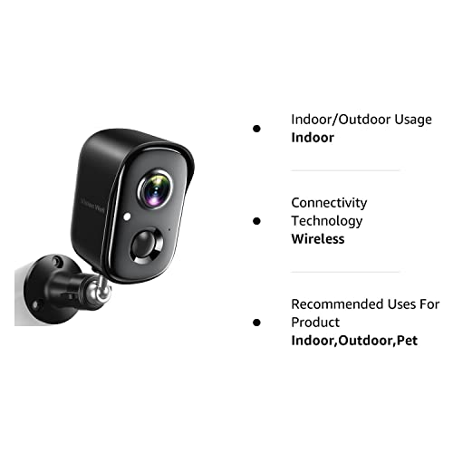 Wireless Outdoor Security Camera with Color Night Vision