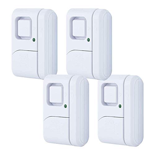 GE Door and Window Alarm, 4 Pack, DIY Home Security