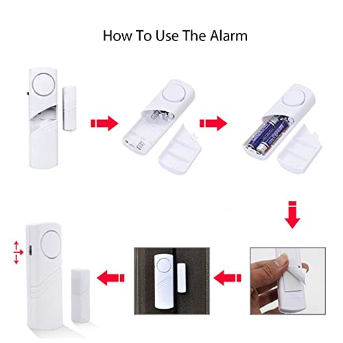 Wireless Door Window Alarms for Home Security (15 Pack)