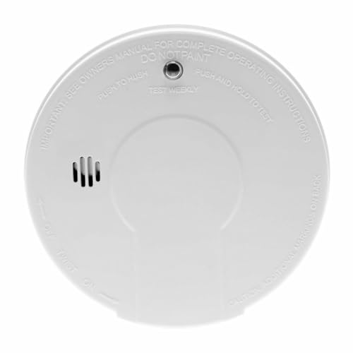 Kidde 9V Battery Smoke Detector, Alarm, Test-Reset Button