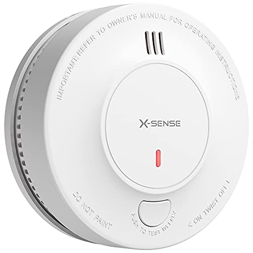 X-Sense Smoke Alarm with 10-Year Battery & LED