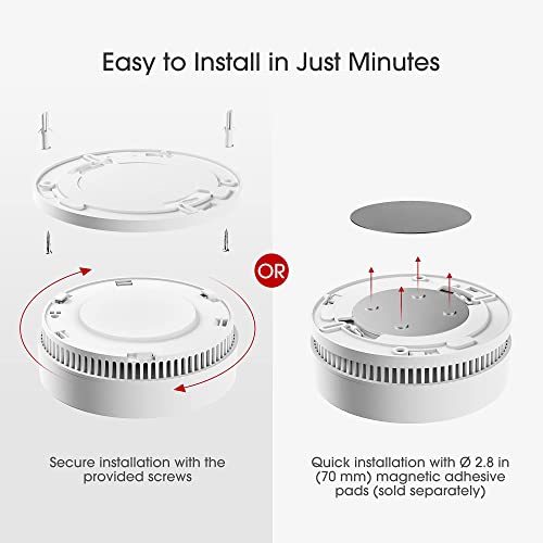 X-Sense Smoke Alarm with 10-Year Battery & LED