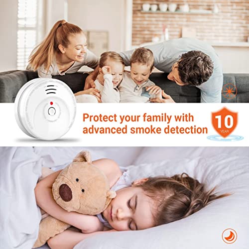 Jemay Smoke Alarm, Advanced Technology, Test Button Bundle