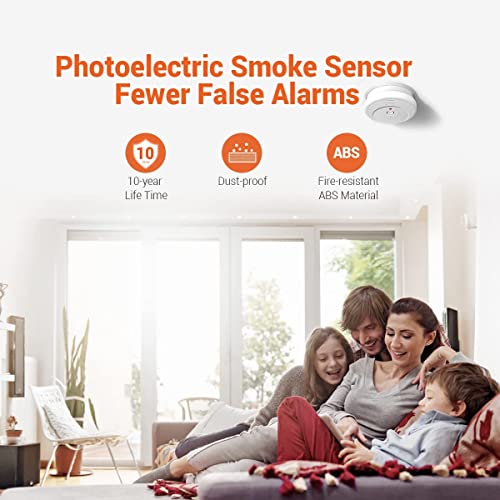 Jemay Smoke Alarm, Advanced Technology, Test Button Bundle