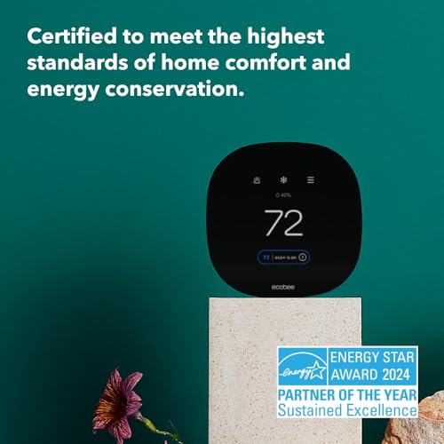 ecobee3 Lite Smart Thermostat, Wifi, Works with Siri