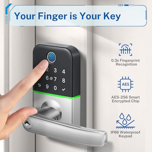 Kucacci Smart Keypad Door Lock: Convenient Front Entry
