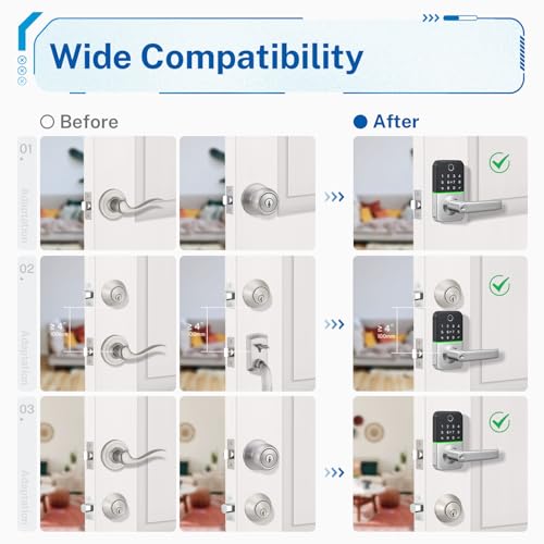 Kucacci Smart Keypad Door Lock: Convenient Front Entry