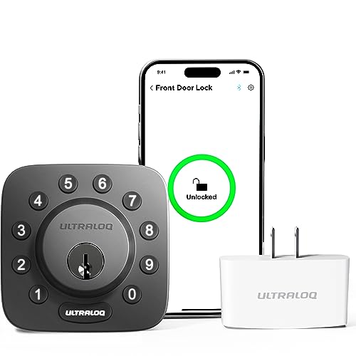 ULTRALOQ U-Bolt Smart Lock with WiFi Bridge & Keypad