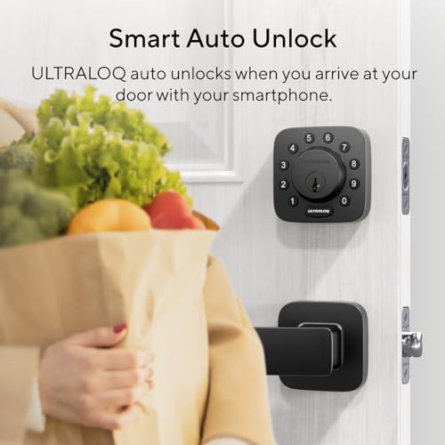 ULTRALOQ U-Bolt Smart Lock with WiFi Bridge & Keypad