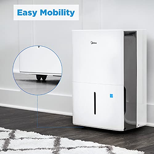 Midea Energy Star Certified Dehumidifier - Ideal for Large Rooms