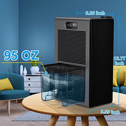 NineSky Dehumidifier, 85 oz Water Tank, 800 sq.ft, Auto Shut Off