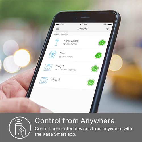 Kasa In-Wall Smart Plug KP200 - Remote Control