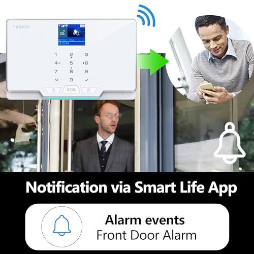 Colorful Screen Smart Home Security System KitAlexa, Google Compatible