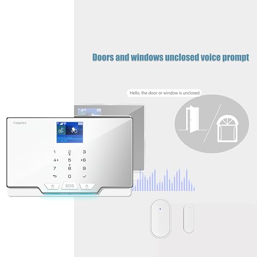 Colorful Screen Smart Home Security System KitAlexa, Google Compatible