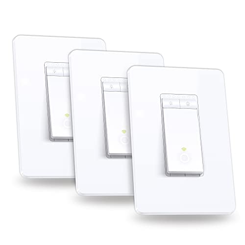 Kasa Smart Dimmer Switch, Single Pole, Neutral Wire, 2.4GHz