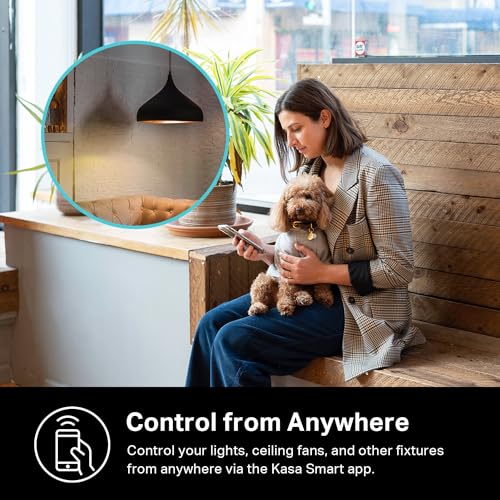 Kasa Smart Dimmer Switch, Single Pole, Neutral Wire, 2.4GHz