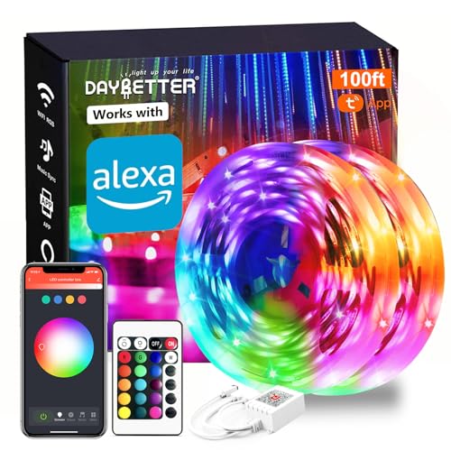 Smart WiFi Led Strip Lights, Alexa & Google Compatible