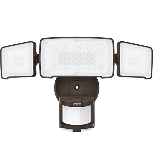 LEPOWER LED Motion Sensor Outdoor Security Light 38W